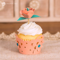 Cupcake Wrapper and Pick Cupcake Wrapper and Pick