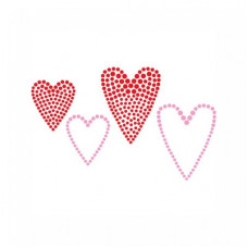 rhinestone heart