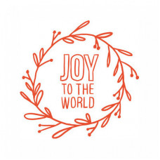 joy to the world wreath