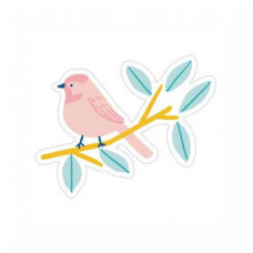 illustrated spring bird