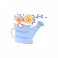 3d floral watering can 3d floral watering can