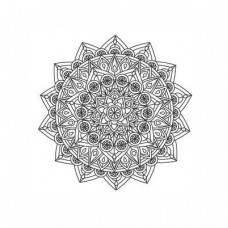 mandala coloring page