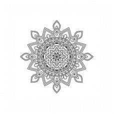 mandala coloring page