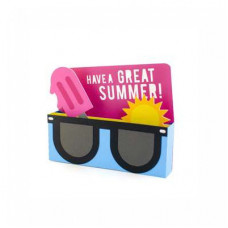 out of school sunglasses card