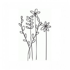 floral border sketch