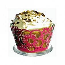 floral cupcake wrapper