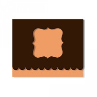 window card - scalloped
