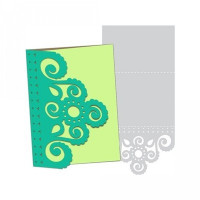 bohemian gate fold card bohemian gate fold card