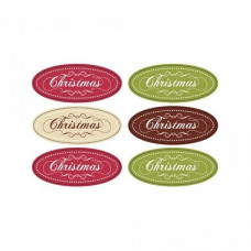 christmas tag label set