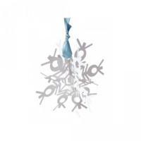 3d snowflake 3d snowflake