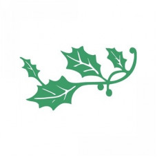 holly leaf flourish
