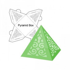 christmas tree pyramid box