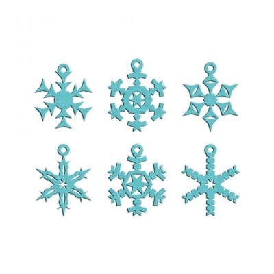 snowflake charms