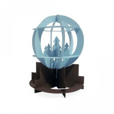 3d tree snow globe