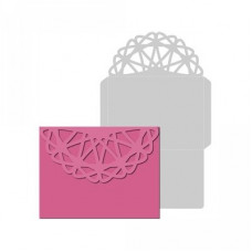 lace flap envelope