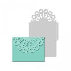 lace flap envelope