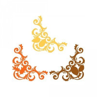 corner leaf flourishes