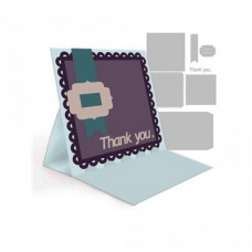 easel card- thank you