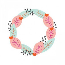 autumn leaf frame