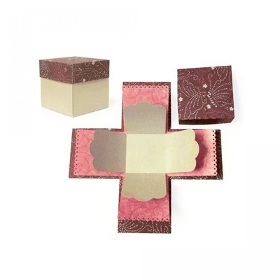scalloped exploding box