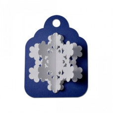 snowflake tag 3d