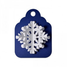 snowflake tag 3d