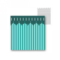 fold-over tag/card
