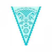lace pennant flag