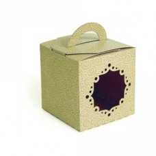 3d handled box - lace