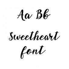 sweetheart font