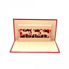 card carousel horses