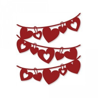 heart banners