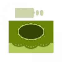 lacey scallop edged card lacey scallop edged card