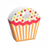 box 3d cupcake tote