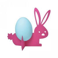 egg stand bunny