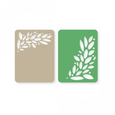 leaf collage 3x4 life card