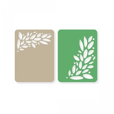 leaf collage 3x4 life card