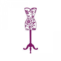 dress form floral (vinyl) dress form floral (vinyl)