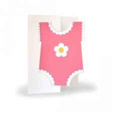 3d flip swing card girl onesie