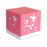 3d bird flourish party favor box