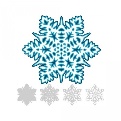 snowflake layering set