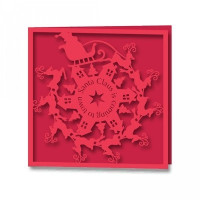 card santa claus is coming card santa claus is coming
