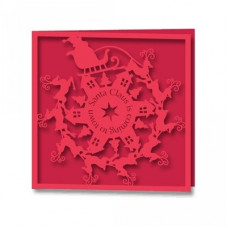card santa claus is coming