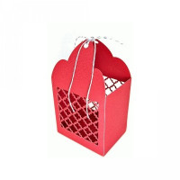 quatrefoil favor box