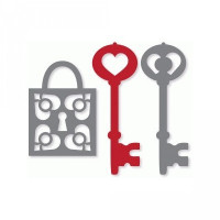 heart lock + keys heart lock + keys