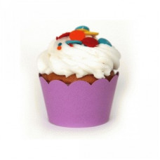 'scalloped edge' cupcake holder
