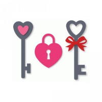 2 keys and lock