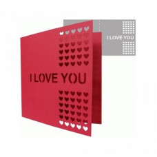 i love you - card