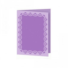 a5 lace frame card