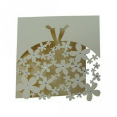 wedding dress card